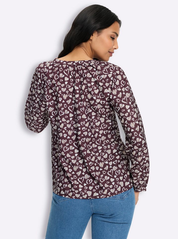 Sieh an! Klassische Bluse Langarm-Bluse Langarm – Bild 2 von 5