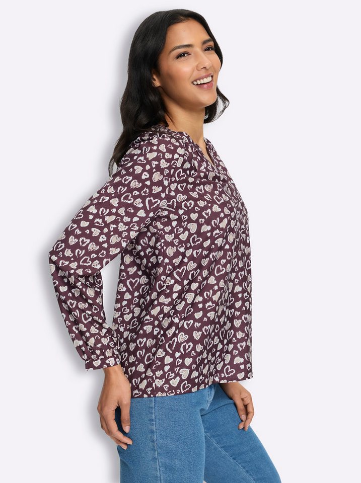Sieh an! Klassische Bluse Langarm-Bluse Langarm – Bild 5 von 5