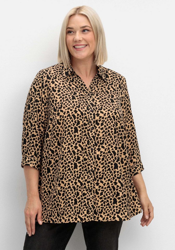 Sieh an! Klassische Bluse Longbluse 3/4-Arm – Bild 3 von 5