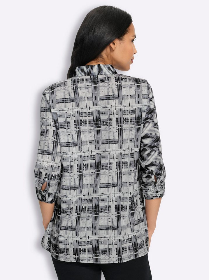 Sieh an! Klassische Bluse Longbluse 3/4-Arm – Bild 2 von 5