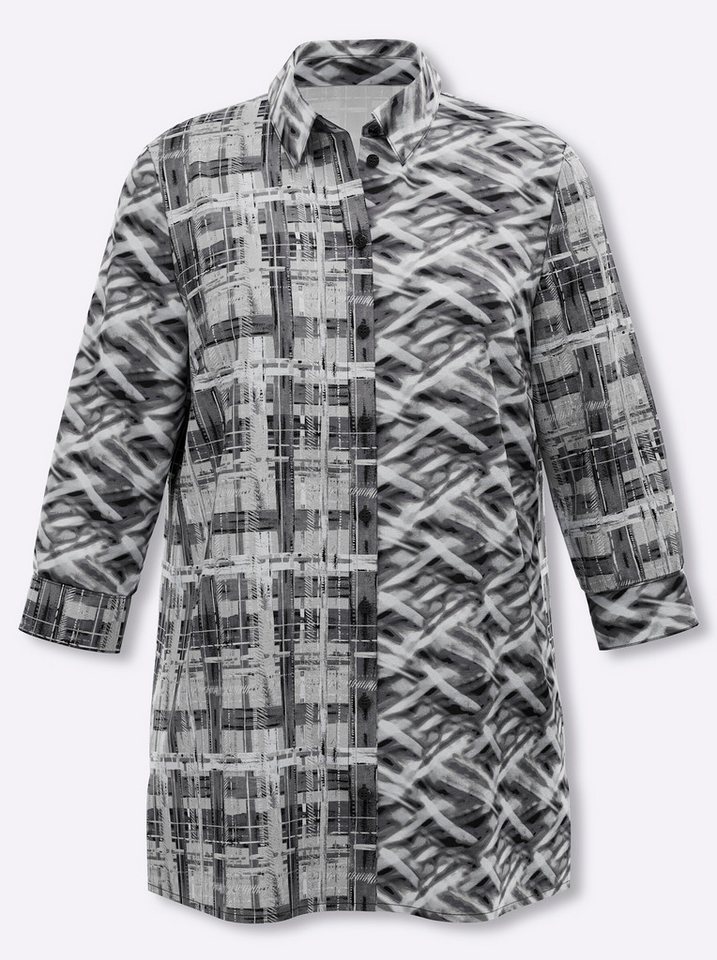 Sieh an! Klassische Bluse Longbluse 3/4-Arm – Bild 4 von 5
