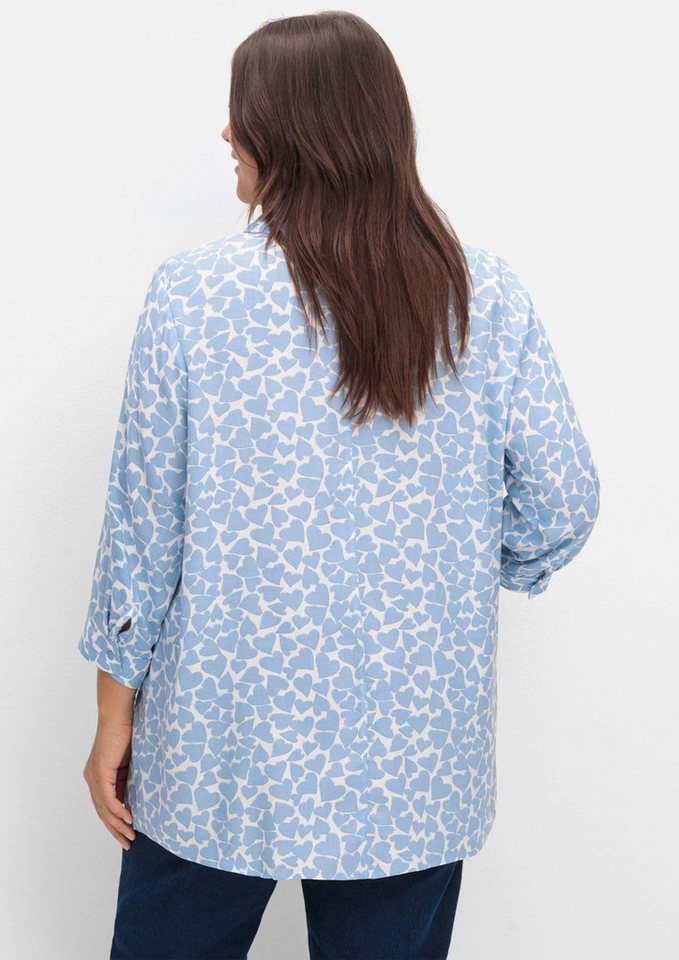 Sieh an! Klassische Bluse Longbluse 3/4-Arm – Bild 2 von 5