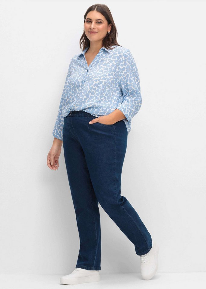 Sieh an! Klassische Bluse Longbluse 3/4-Arm – Bild 3 von 5