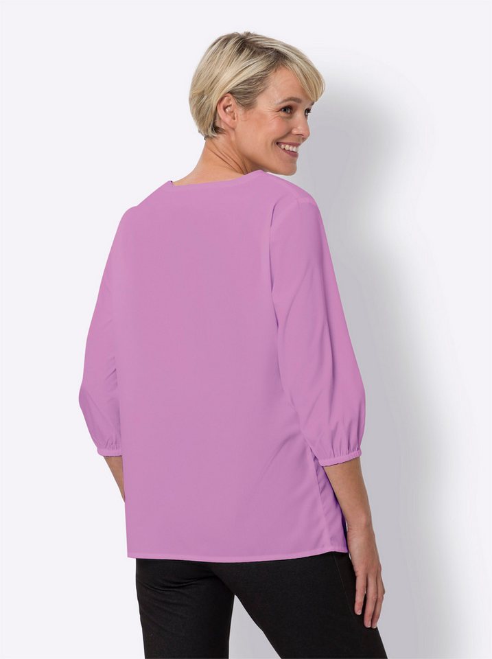 Sieh an! Klassische Bluse Schlupfbluse 3/4-Arm – Bild 2 von 4