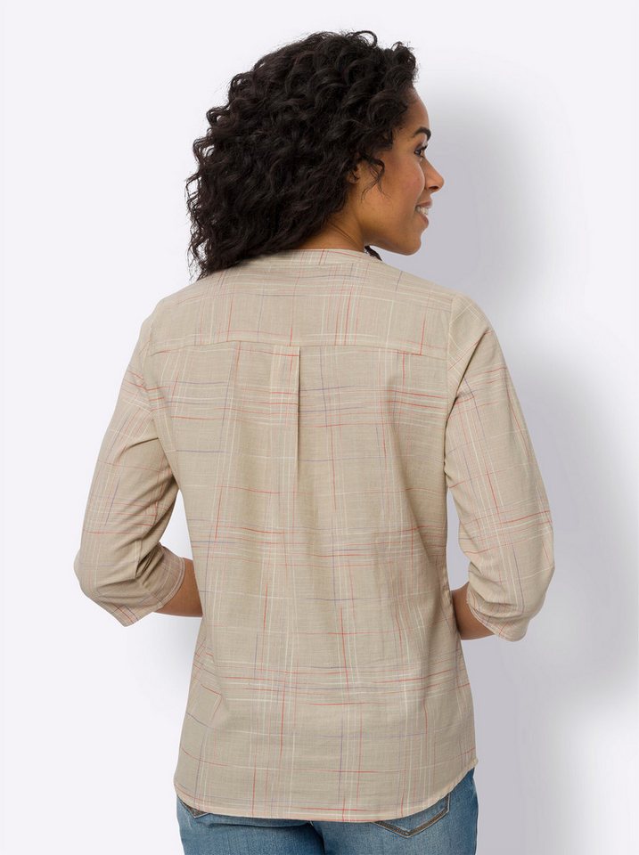 Sieh an! Klassische Bluse Schlupfbluse 3/4-Arm – Bild 2 von 4