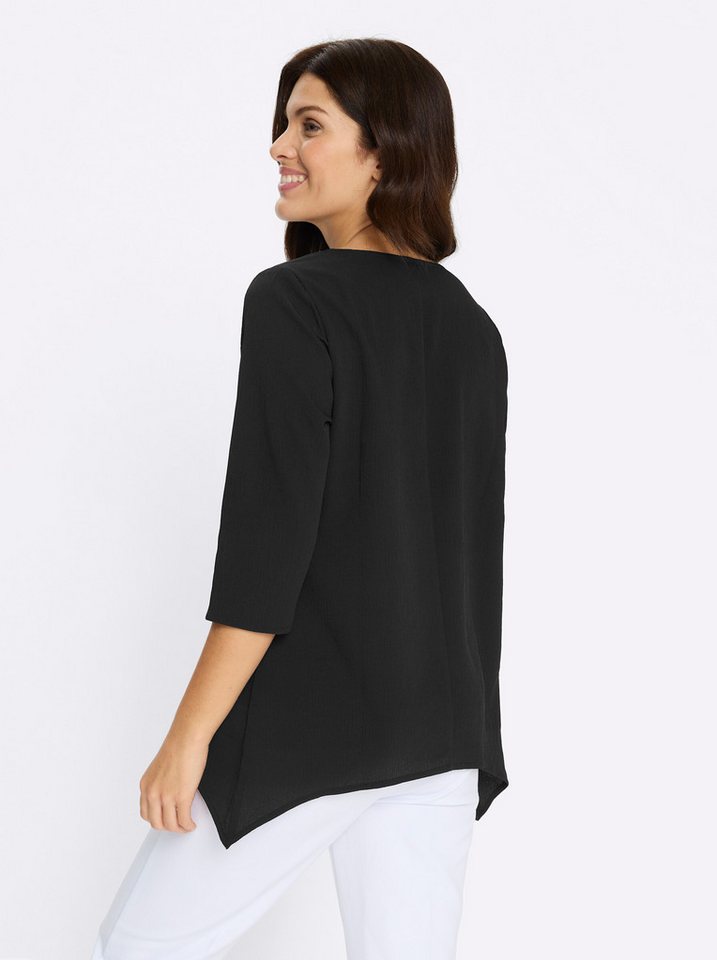 Sieh an! Klassische Bluse Schlupfbluse 3/4-Arm – Bild 2 von 5