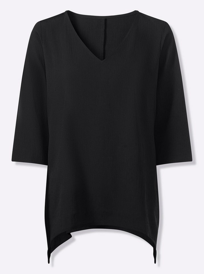 Sieh an! Klassische Bluse Schlupfbluse 3/4-Arm – Bild 4 von 5