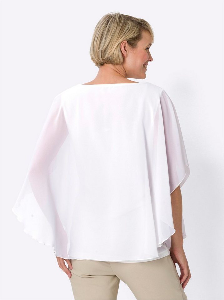 Sieh an! Klassische Bluse Schlupfbluse Kurzarm – Bild 2 von 4