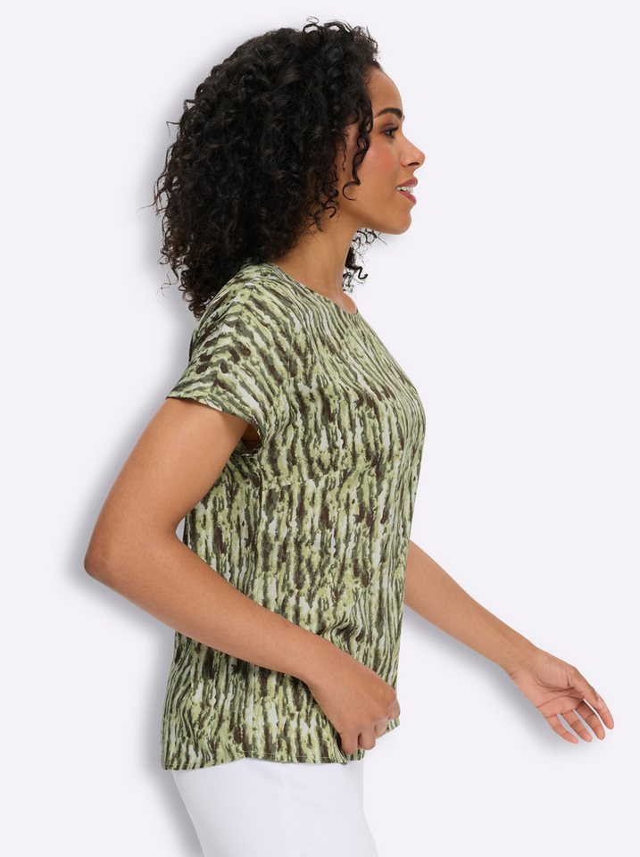 Sieh an! Klassische Bluse Schlupfbluse Kurzarm – Bild 5 von 5