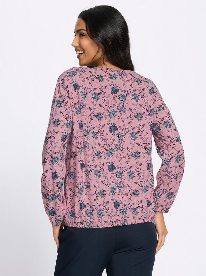 Sieh an! Klassische Bluse Schlupfbluse Langarm – Bild 2 von 5