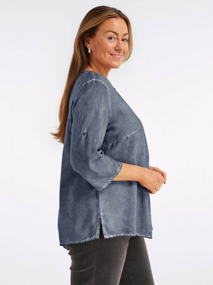 Sieh an! Klassische Bluse Tunika 3/4-Arm – Bild 3 von 3
