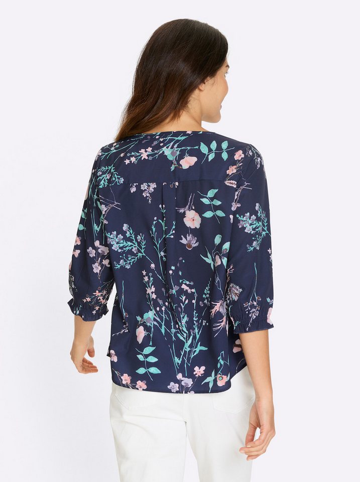 Sieh an! Klassische Bluse Tunikabluse 3/4-Arm – Bild 2 von 5