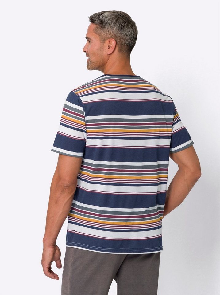 Sieh an! Schlafanzug Schlafanzug-Shirt Kurzarm – Bild 2 von 4
