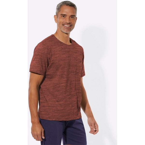 Sieh an! Schlafanzug Schlafanzug-Shirt Kurzarm