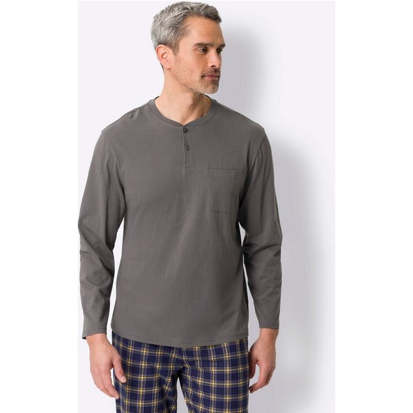Sieh an! Schlafanzug Schlafanzug-Shirt Langarm