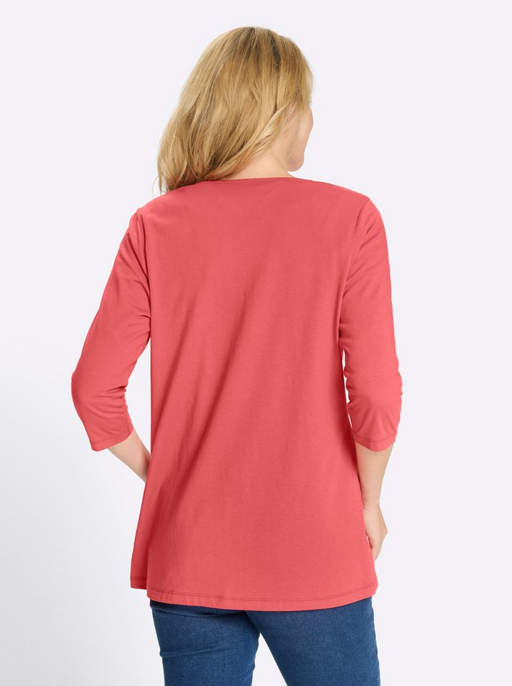 Sieh an! Shirtjacke Shirtjacke 3/4-Arm – Bild 2 von 5