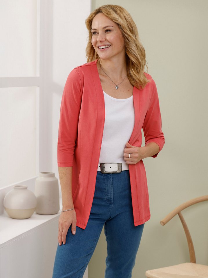 Sieh an! Shirtjacke Shirtjacke 3/4-Arm – Bild 3 von 5