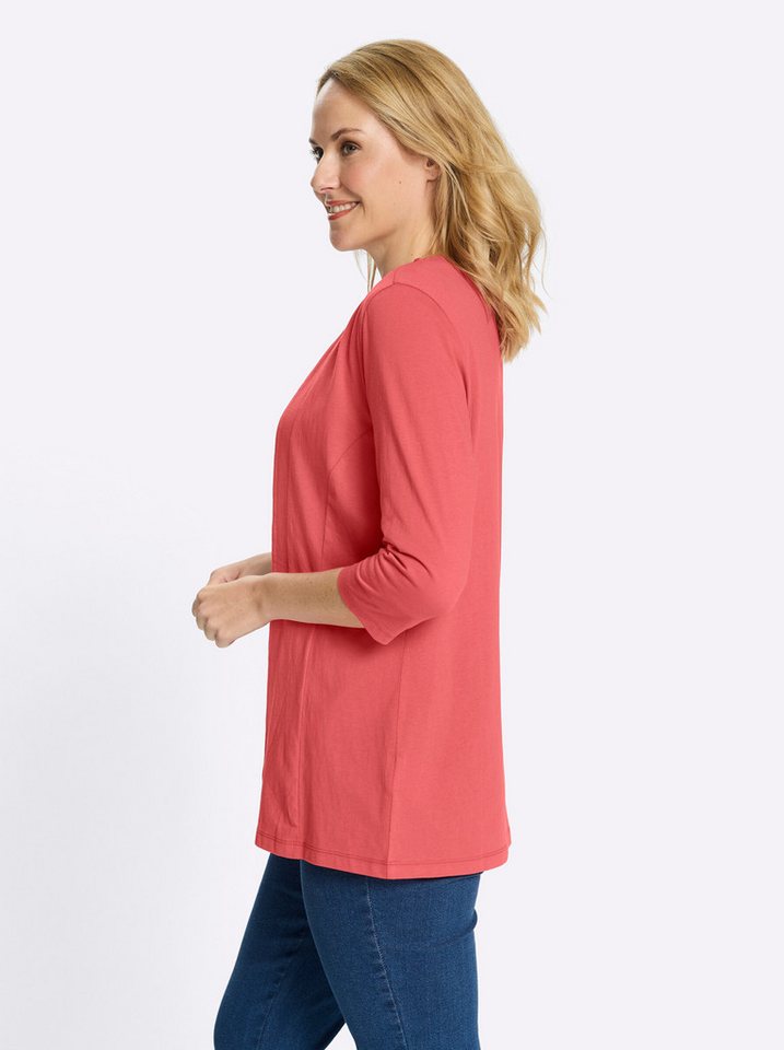 Sieh an! Shirtjacke Shirtjacke 3/4-Arm – Bild 5 von 5