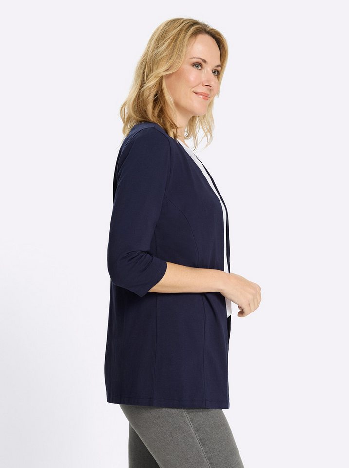 Sieh an! Shirtjacke Shirtjacke 3/4-Arm – Bild 5 von 5