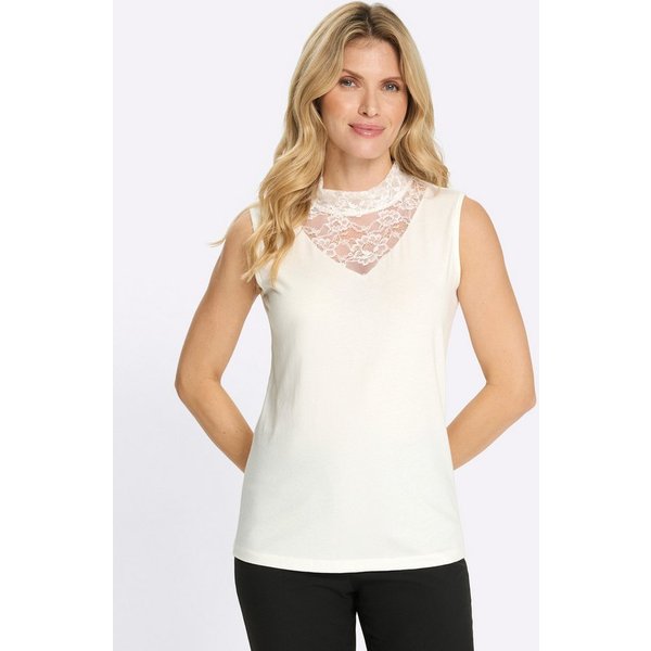 Sieh an! Shirttop Shirttop Ärmellos