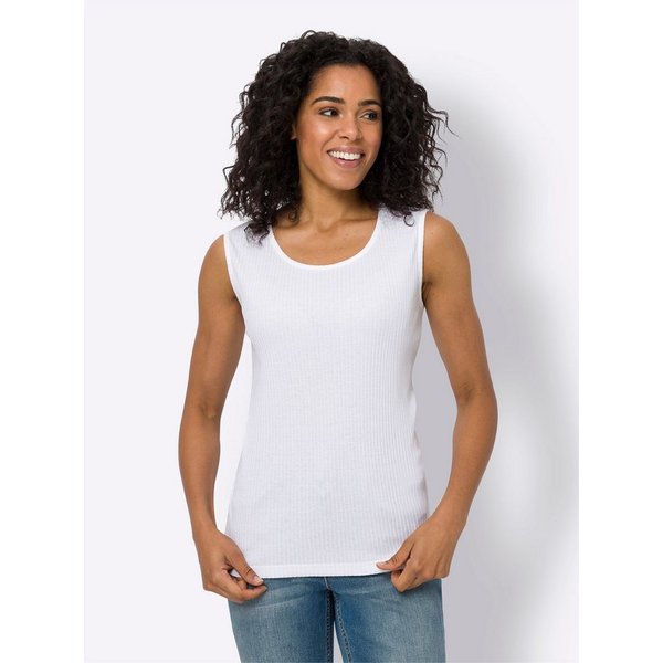 Sieh an! Shirttop Shirttop Ärmellos