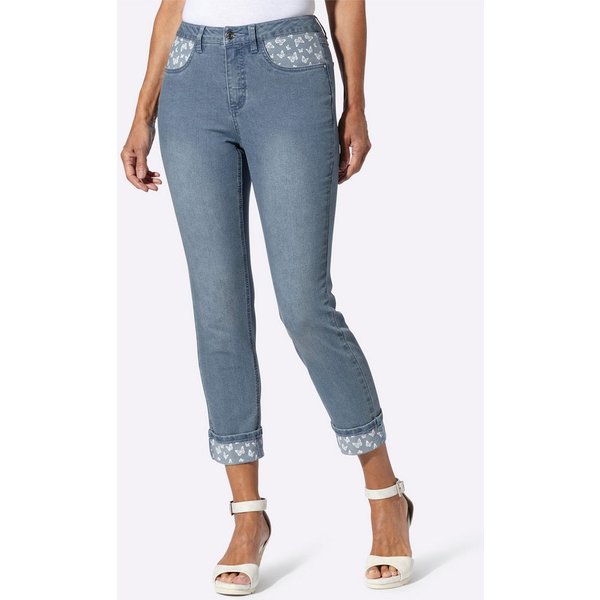 Sieh an! Shorts 7/8-Jeans komfortabel