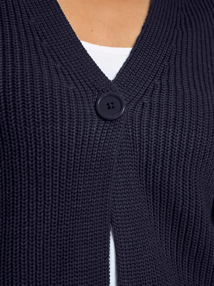Sieh an! Strickjacke Cardigan Kurzarm – Bild 4 von 5