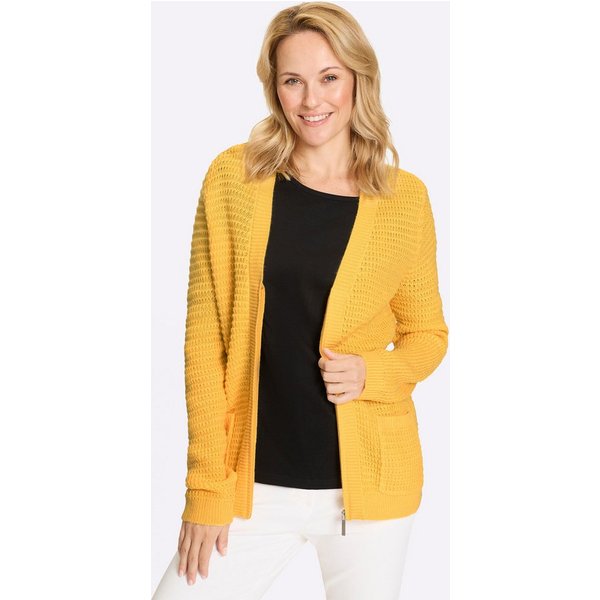 Sieh an! Strickjacke Cardigan Langarm