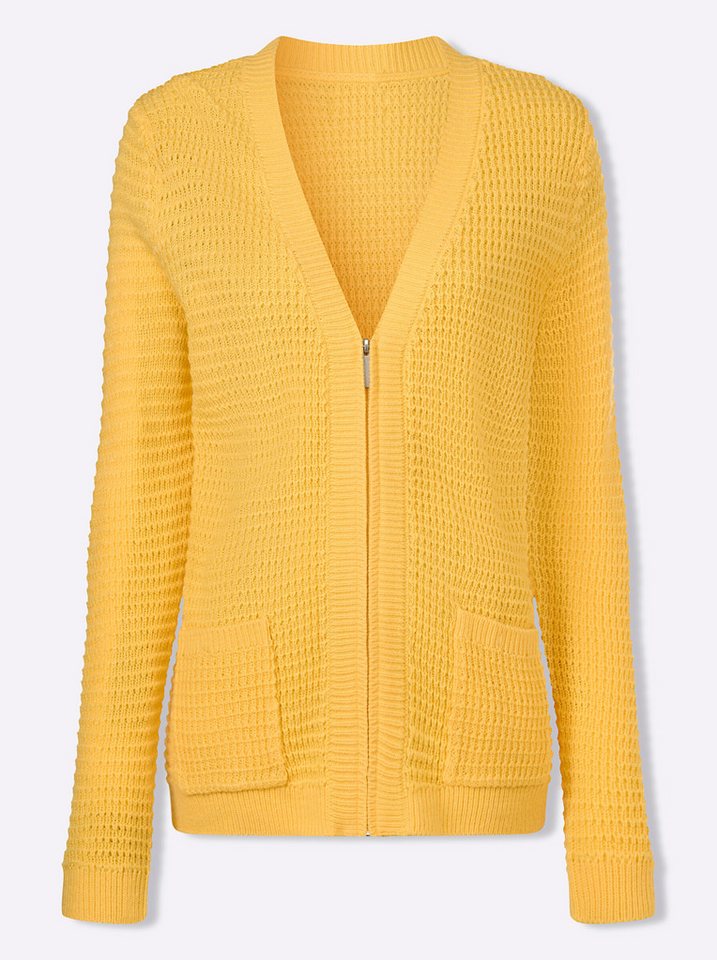 Sieh an! Strickjacke Cardigan Langarm – Bild 3 von 5