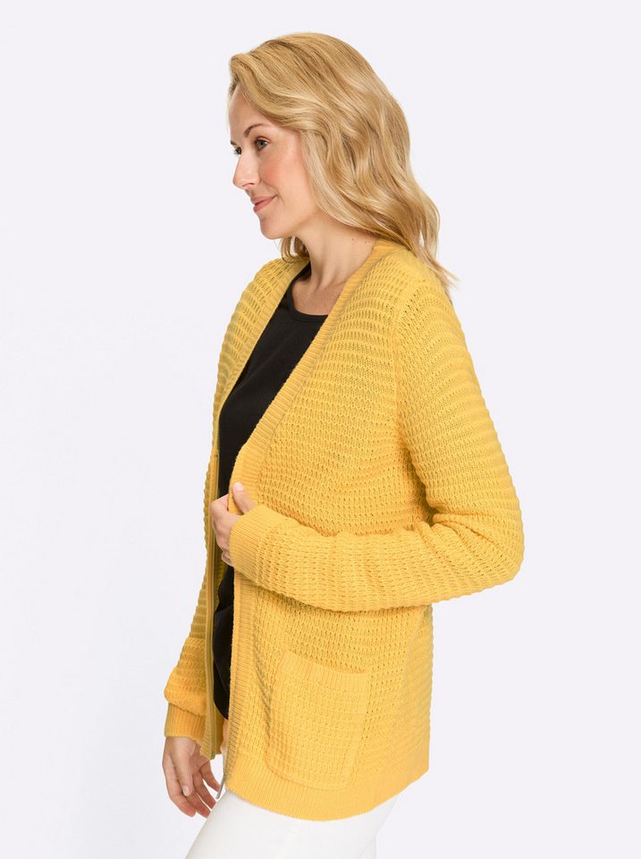 Sieh an! Strickjacke Cardigan Langarm – Bild 4 von 5