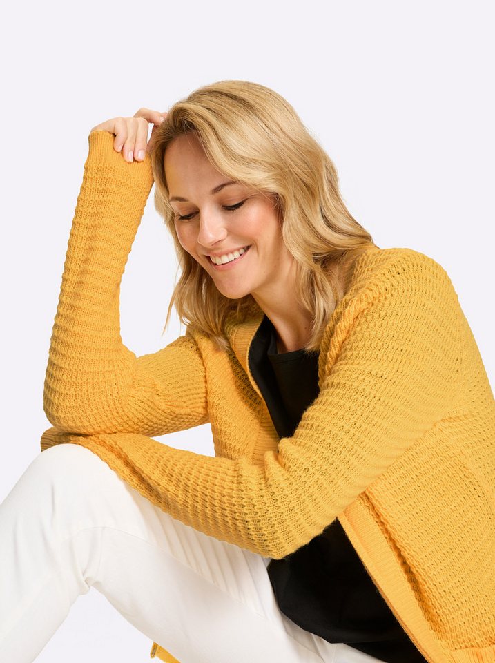Sieh an! Strickjacke Cardigan Langarm – Bild 5 von 5