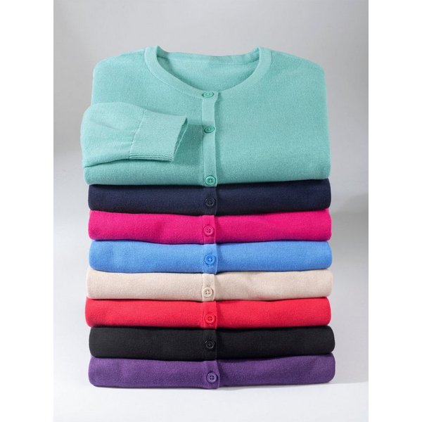 Sieh an! Strickjacke Strickjacke Langarm