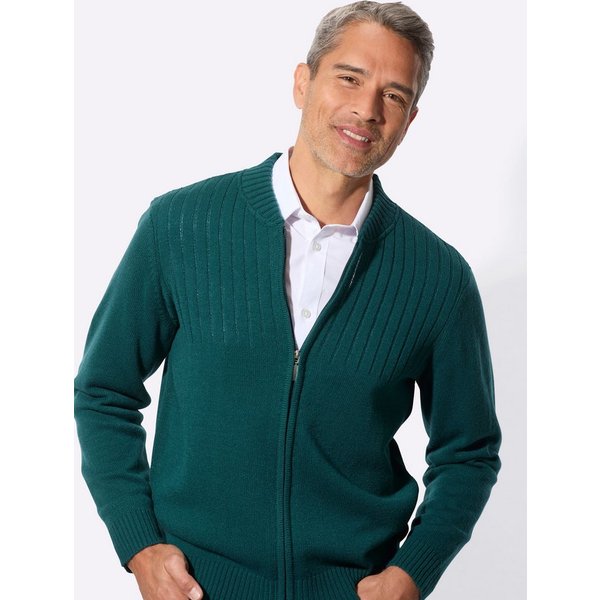 Sieh an! Strickjacke Strickjacke Langarm