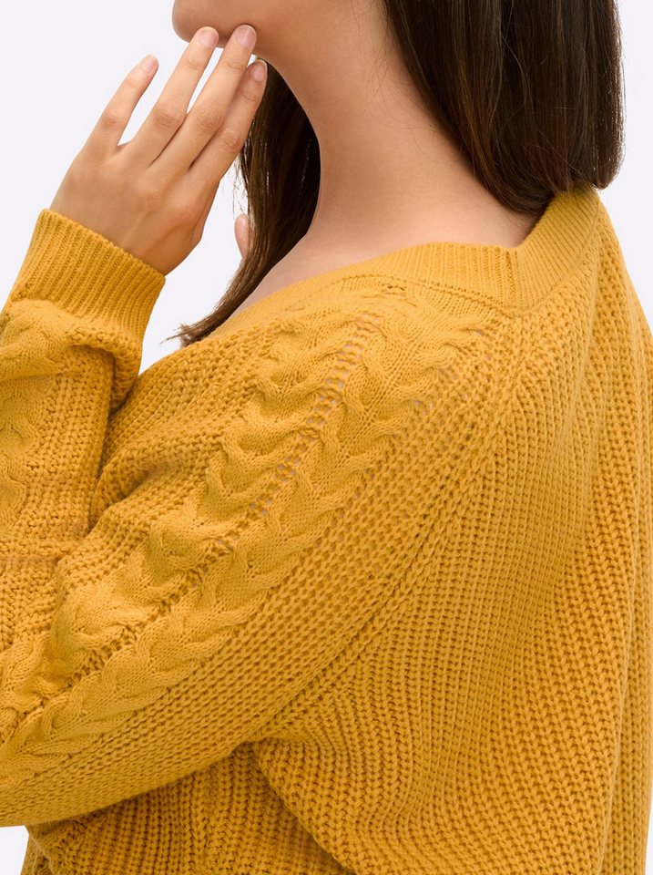 Sieh an! Strickjacke Strickjacke Langarm – Bild 4 von 5