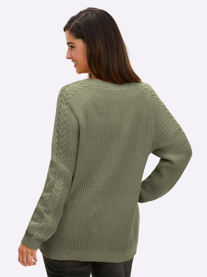 Sieh an! Strickjacke Strickjacke Langarm – Bild 2 von 5