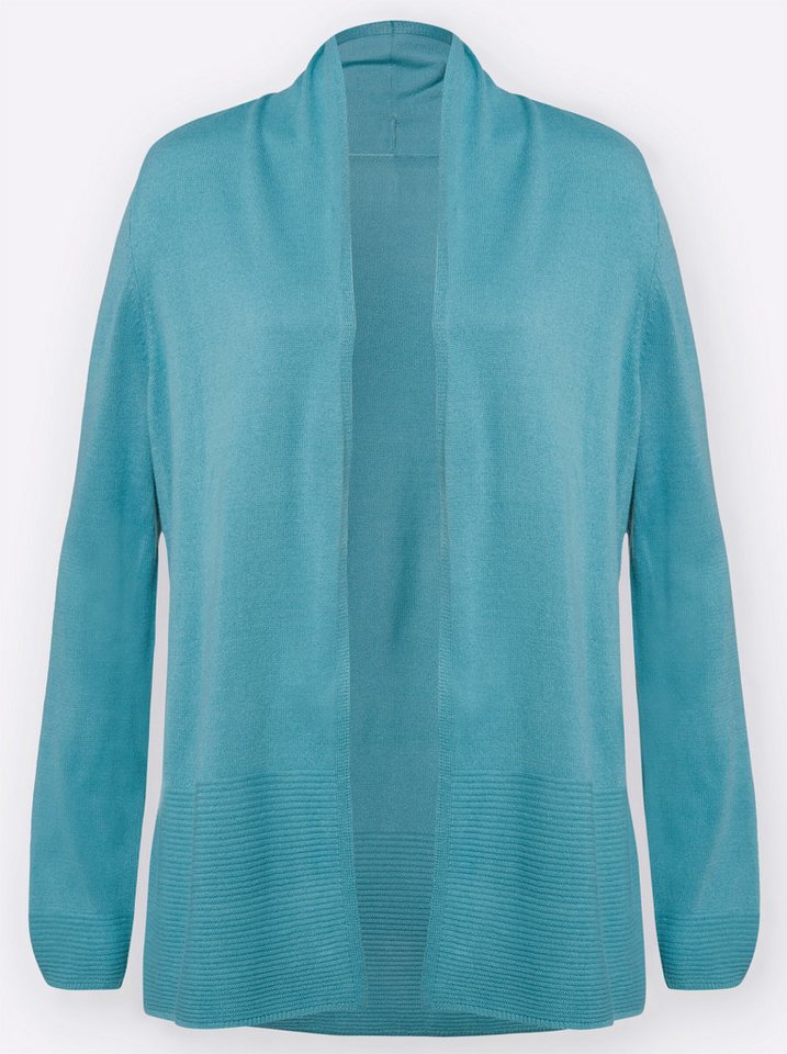 Sieh an! Strickjacke Strickjacke Langarm Jersey – Bild 3 von 3