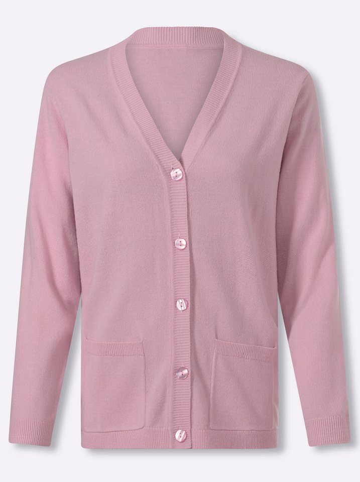 Sieh an! Strickjacke Strickjacke Langarm Jersey – Bild 3 von 5