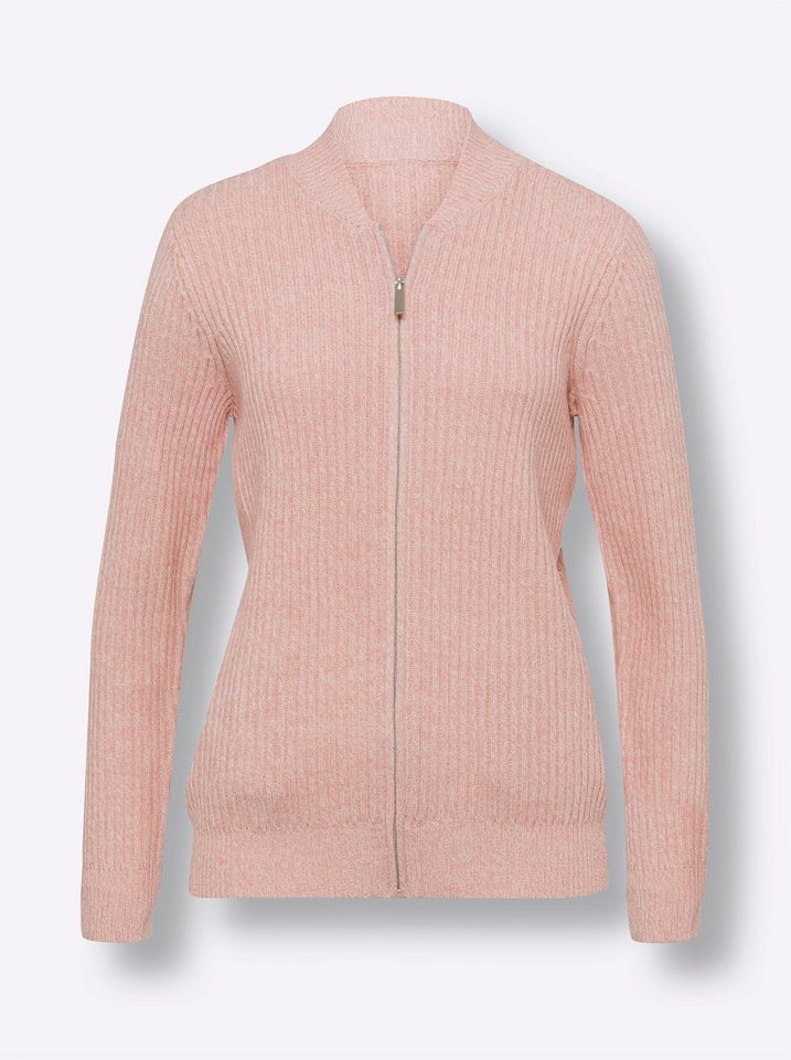 Sieh an! Strickjacke Strickjacke Langarm Ripp – Bild 4 von 4