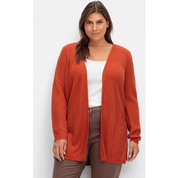 Sieh an! Strickjacke Long-Strickjacke Langarm Sonstiger Warencharakter