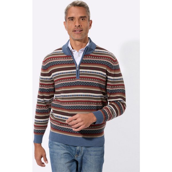Sieh an! Strickpullover Pullover Langarm