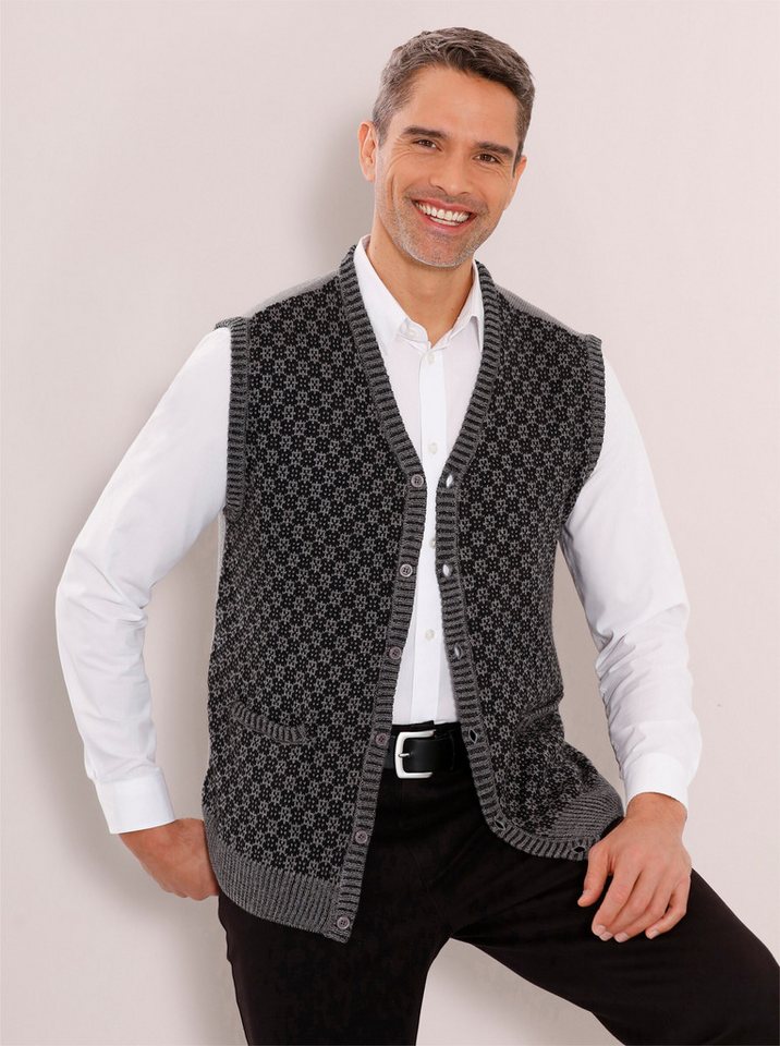 Sieh an! Strickweste Strickweste Ärmellos – Bild 3 von 4