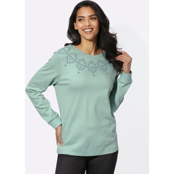 Sieh an! Sweater Freizeit-Sweatshirt Langarm