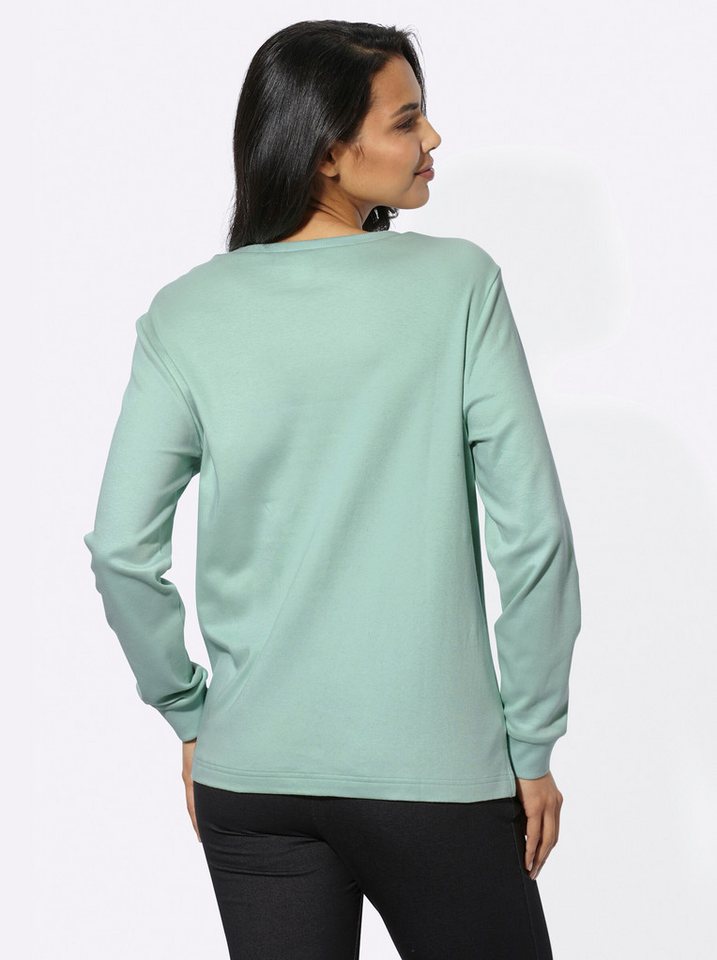 Sieh an! Sweater Freizeit-Sweatshirt Langarm – Bild 2 von 5