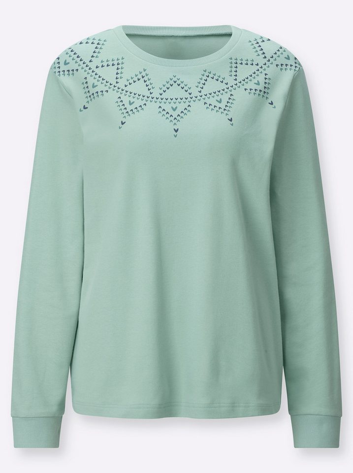 Sieh an! Sweater Freizeit-Sweatshirt Langarm – Bild 4 von 5