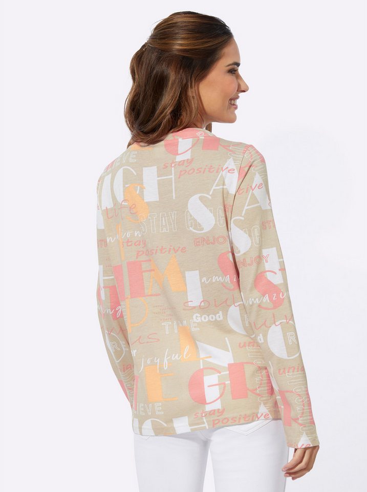 Sieh an! Sweater Langarm-Shirt Langarm – Bild 2 von 4