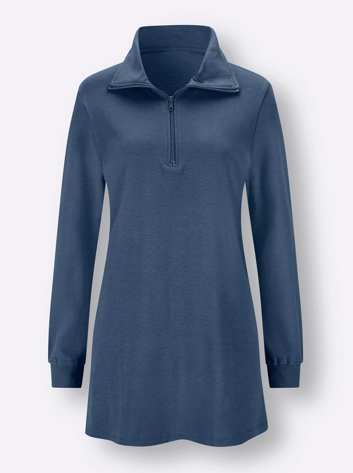 Sieh an! Sweater Long-Sweatshirt Langarm – Bild 4 von 4