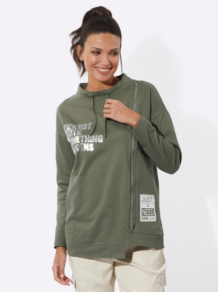 Sieh an! Sweater Sweatshirt Langarm Jersey – Bild 4 von 5