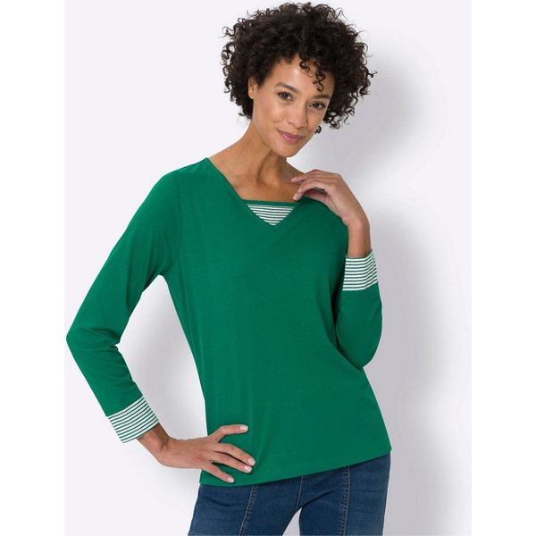 Sieh an! T-Shirt Shirt Langarm