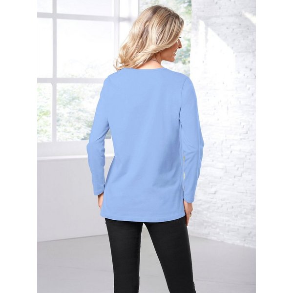 Sieh an! T-Shirt Shirt Langarm