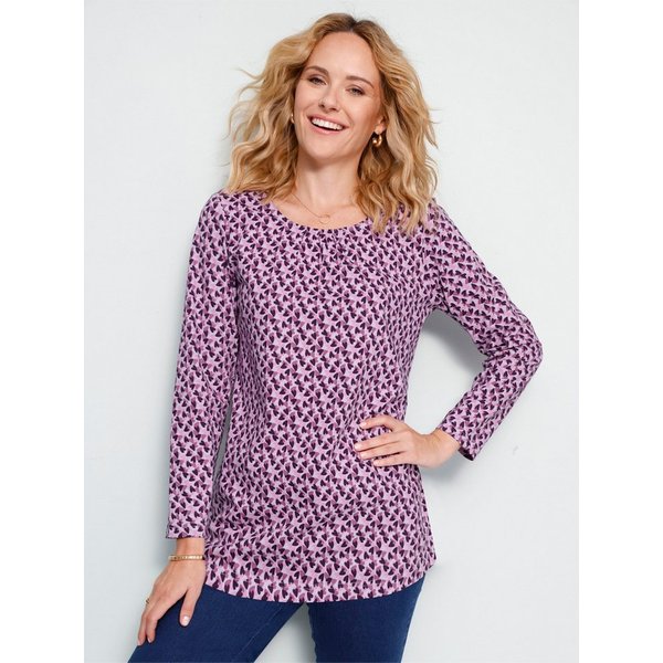 Sieh an! T-Shirt Longshirt Langarm